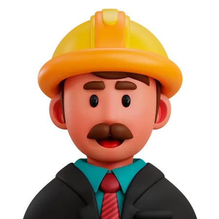 Engineer  3D Icon