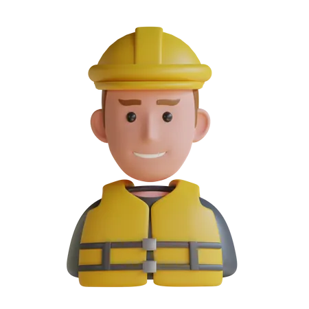 Engineer  3D Icon