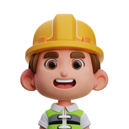 Engineer  3D Icon