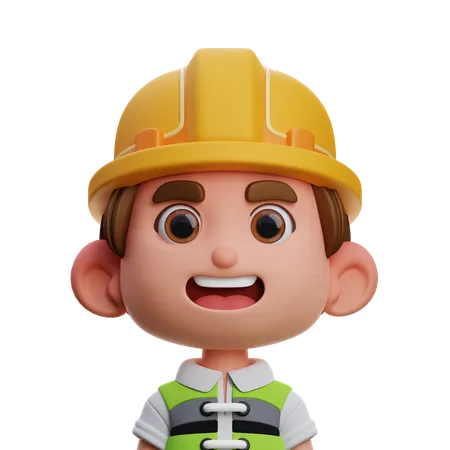 Engineer  3D Icon