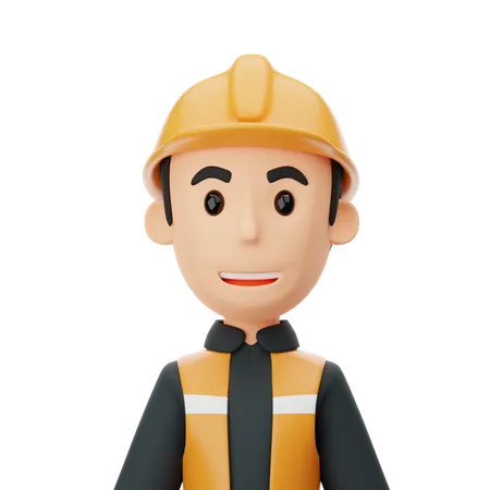 Engineer  3D Icon