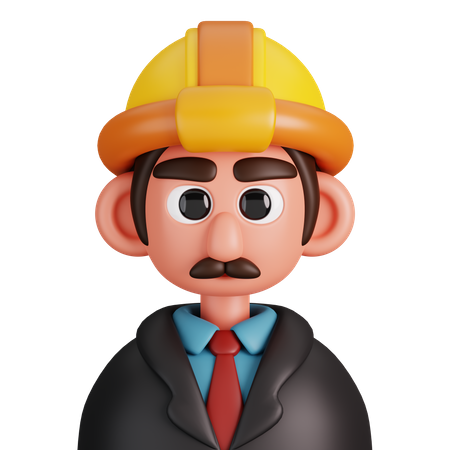 Engineer  3D Icon