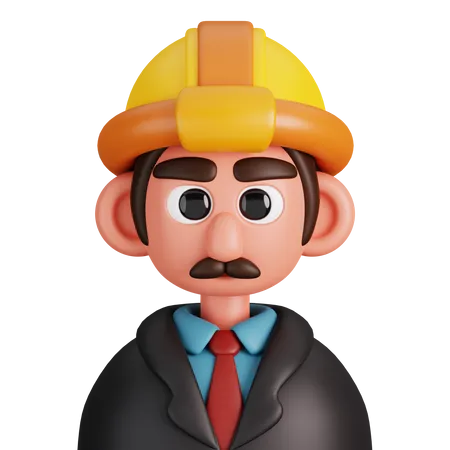 Engineer  3D Icon