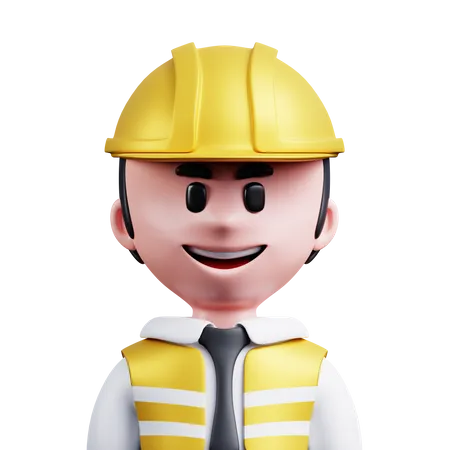 Engineer  3D Icon