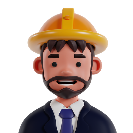 Engineer  3D Icon