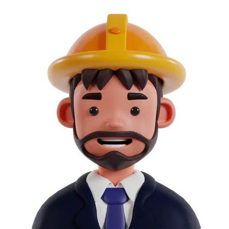 Engineer  3D Icon