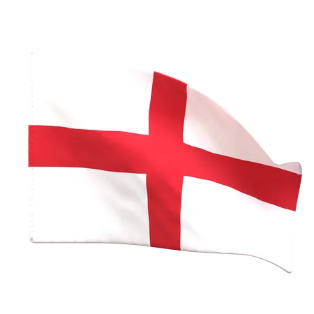 England Flag  3D Icon