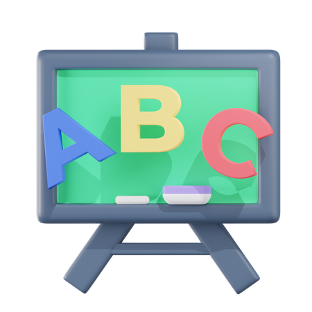 English Class  3D Icon