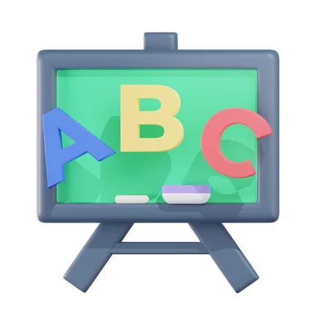 English Class  3D Icon