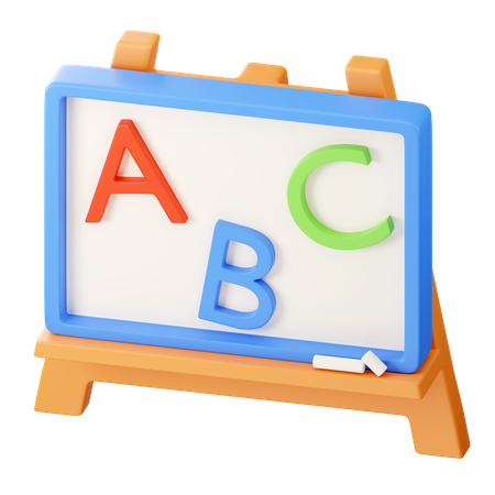 English Class  3D Icon