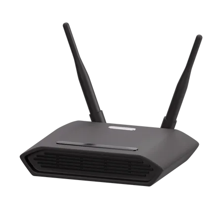 Router de wifi  3D Icon