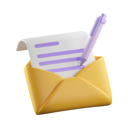 Envelope  3D Icon