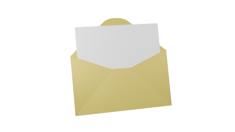 Envelope  3D Icon