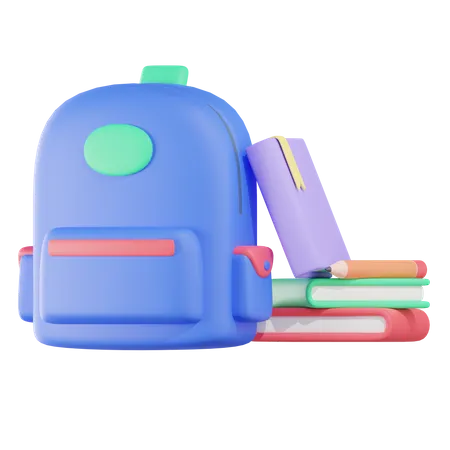 Equipamento escolar  3D Icon