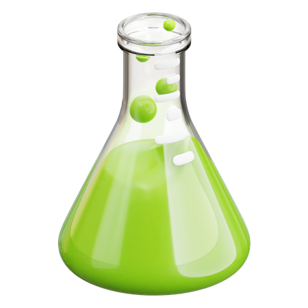 Erlenmeyer Flask  3D Icon