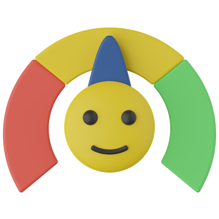 Escala de satisfacción  3D Icon