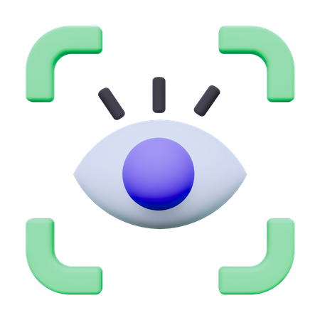 Escáner ocular  3D Icon