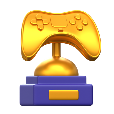 Esports League Trophy  3D Icon