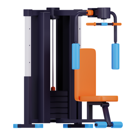 Estante de gimnasio  3D Icon