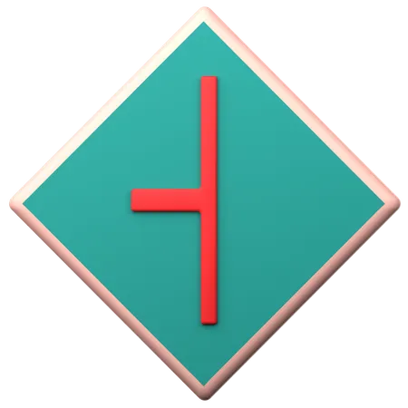 Via lateral  3D Icon