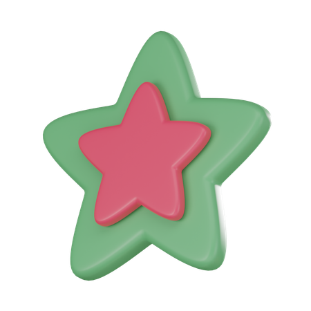 Estrela de Natal  3D Icon