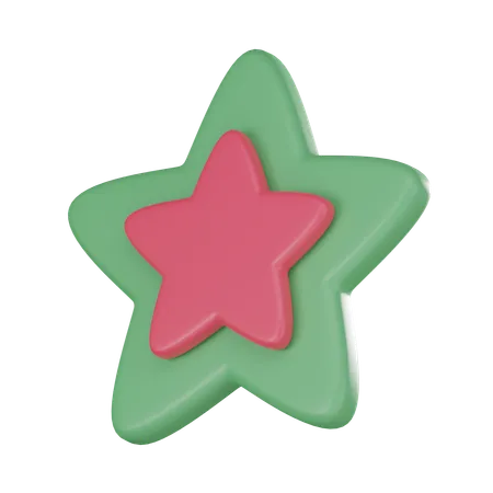 Estrela de Natal  3D Icon