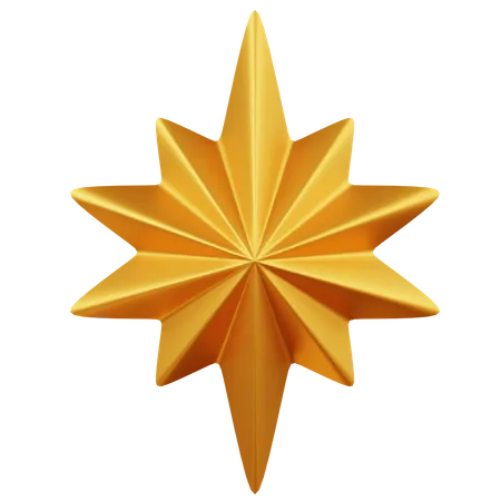 Estrela de Natal  3D Icon