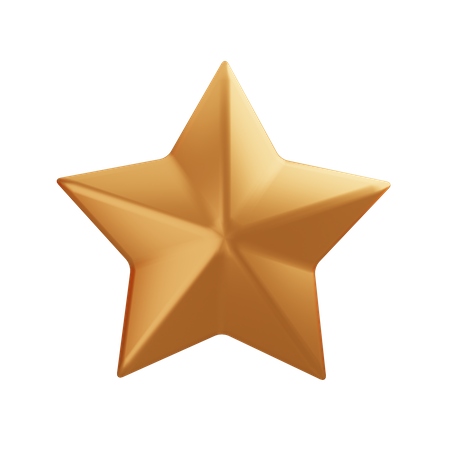 Estrella  3D Icon