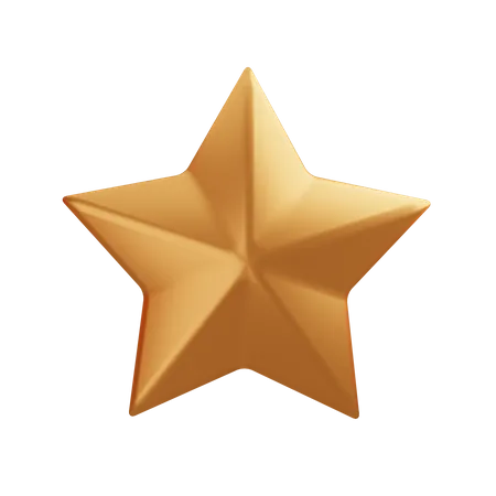 Estrella  3D Icon