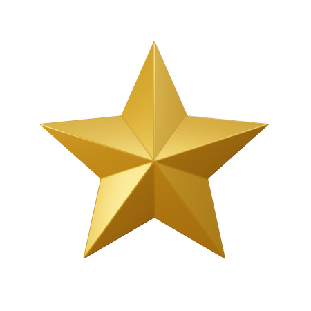 Estrella  3D Icon