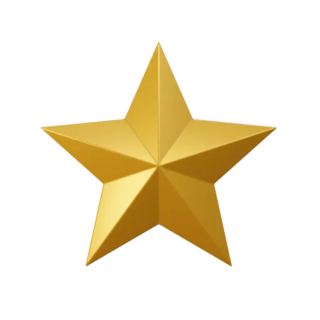 Estrella  3D Icon