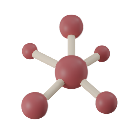 Estructura molecular  3D Icon