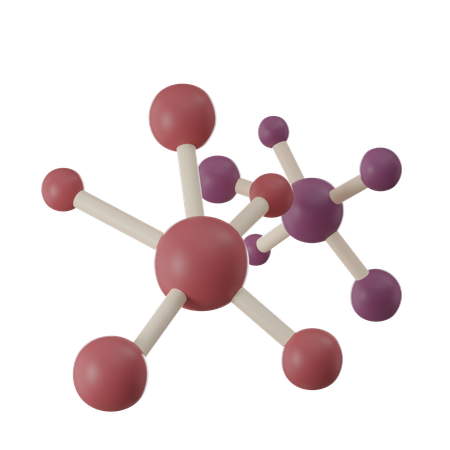 Estructura molecular  3D Icon