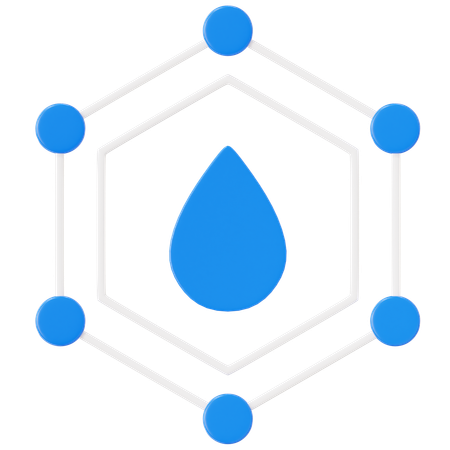 Estructura molecular  3D Icon