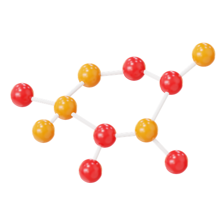 Estructura molecular  3D Icon