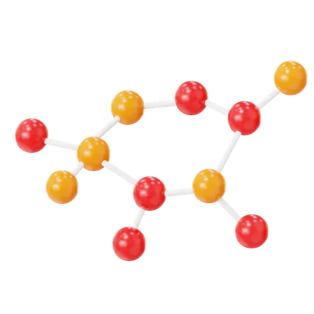 Estructura molecular  3D Icon