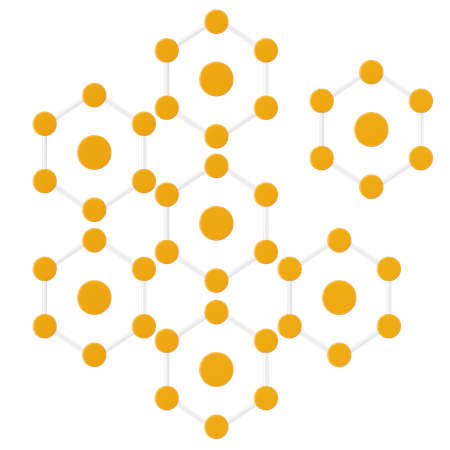 Estructura molecular  3D Icon