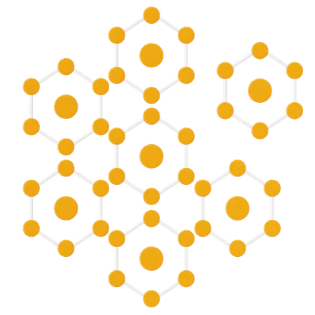 Estructura molecular  3D Icon