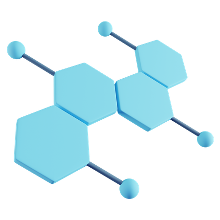 Estructura molecular  3D Icon