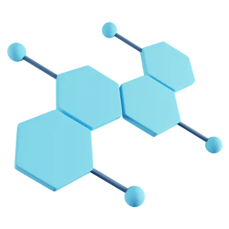 Estructura molecular  3D Icon