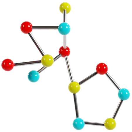 Estructura molecular  3D Icon