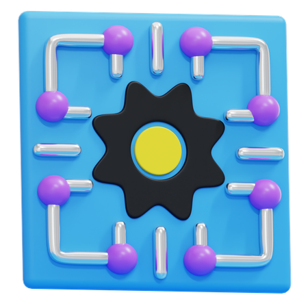 Estrutura  3D Icon