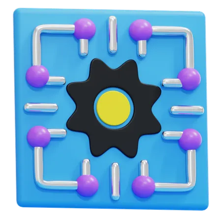 Estrutura  3D Icon