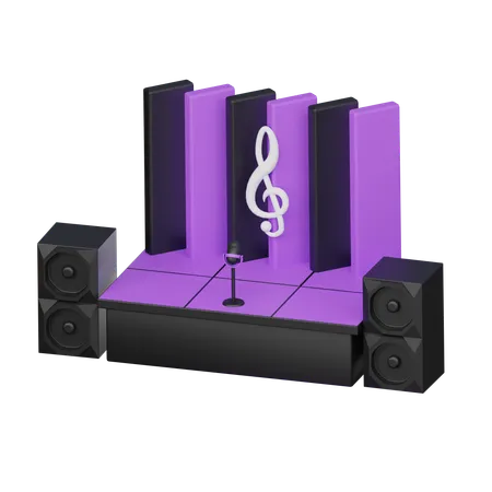 Escenario  3D Icon