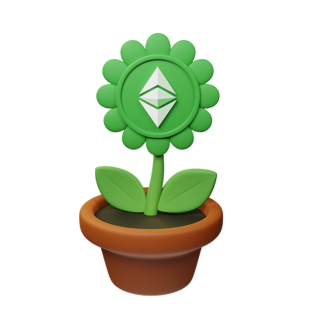 Etc vaso criptográfico  3D Icon