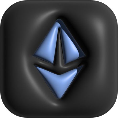 Ethereum  3D Icon