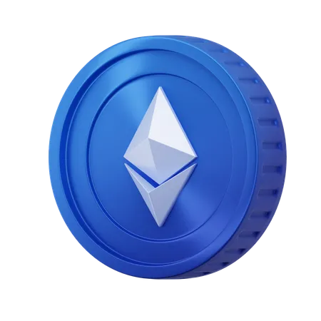 Ethereum  3D Icon