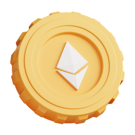 Ethereum  3D Icon