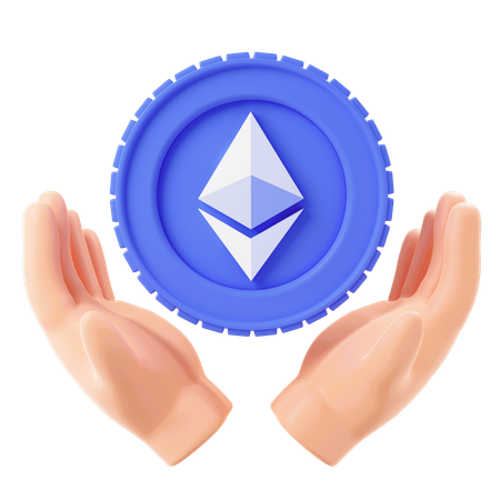 Ethereum  3D Icon