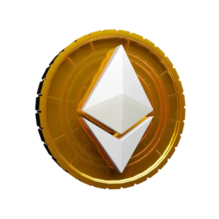 Ethereum  3D Icon